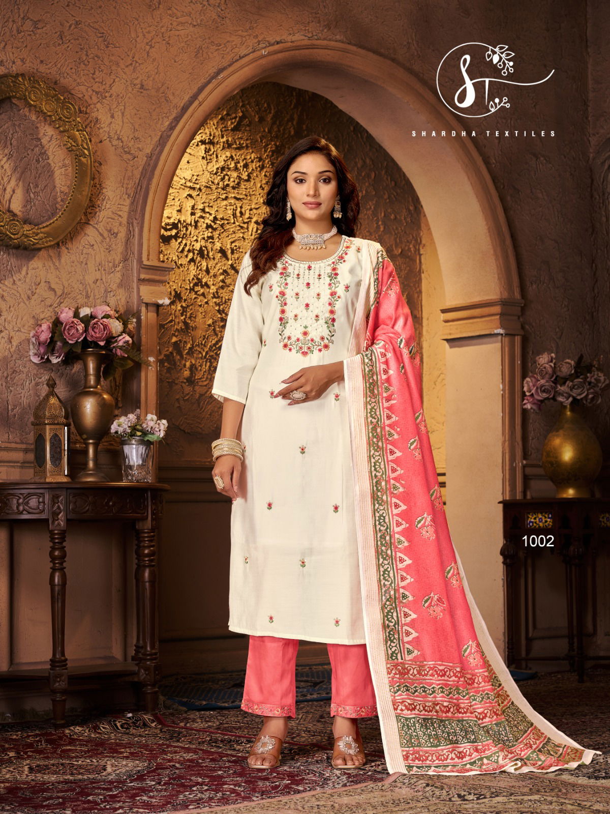 Arzoo Silk By Sharda Premium Silk Designer Kurti With Bottom Dupatta Wholesale Shop In Surat